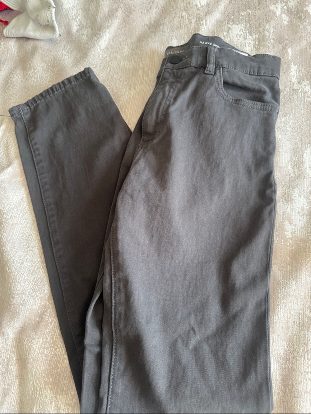 DL1961 Hawke Skinny Pants in Charcoal
